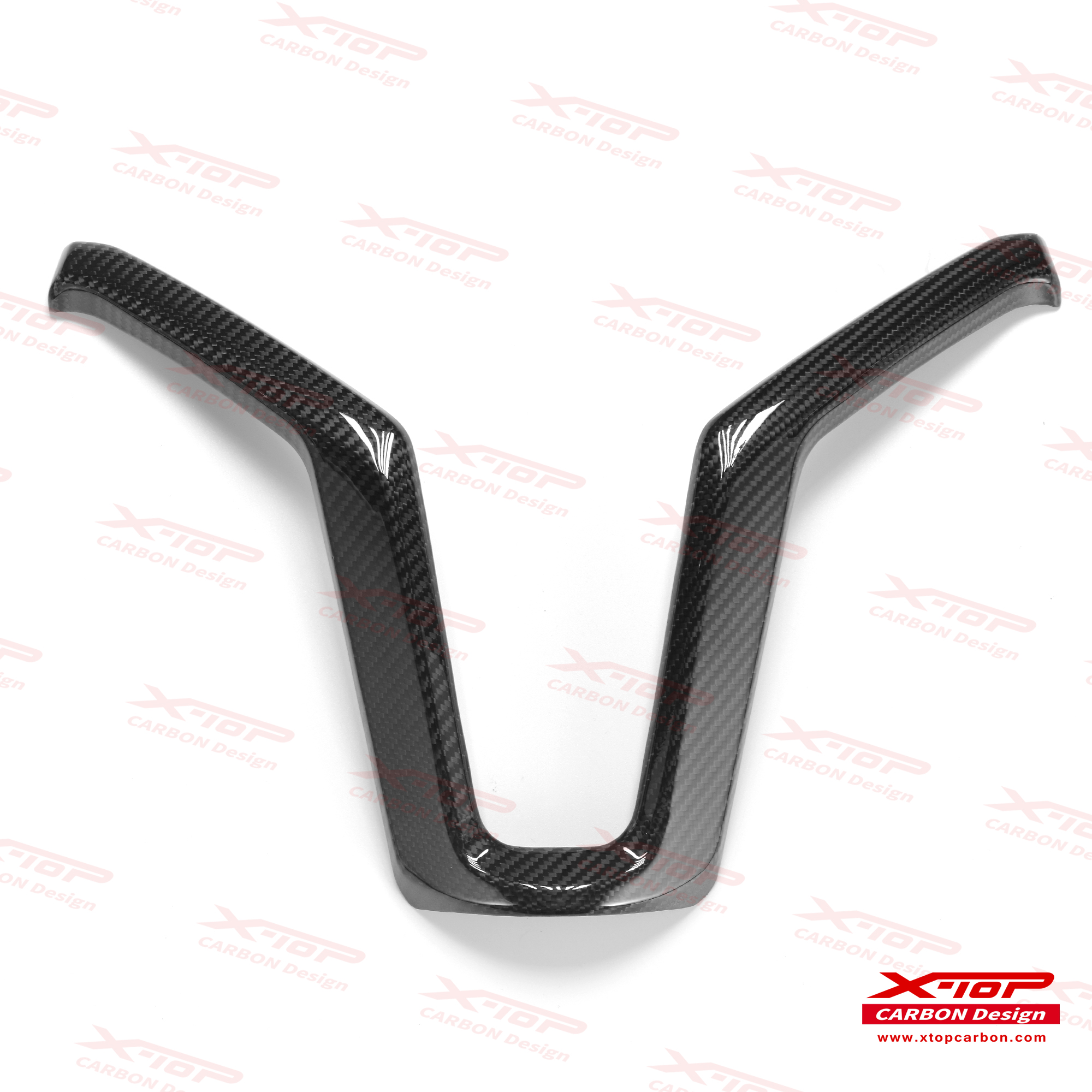 X-TOP carbon front center cover XMAX250/300 Paste type