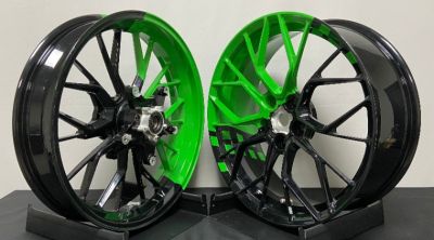専用　まとめ2点 WILDOUTアルミ鍛造ホイール前後セット NINJA H2 | MOSN