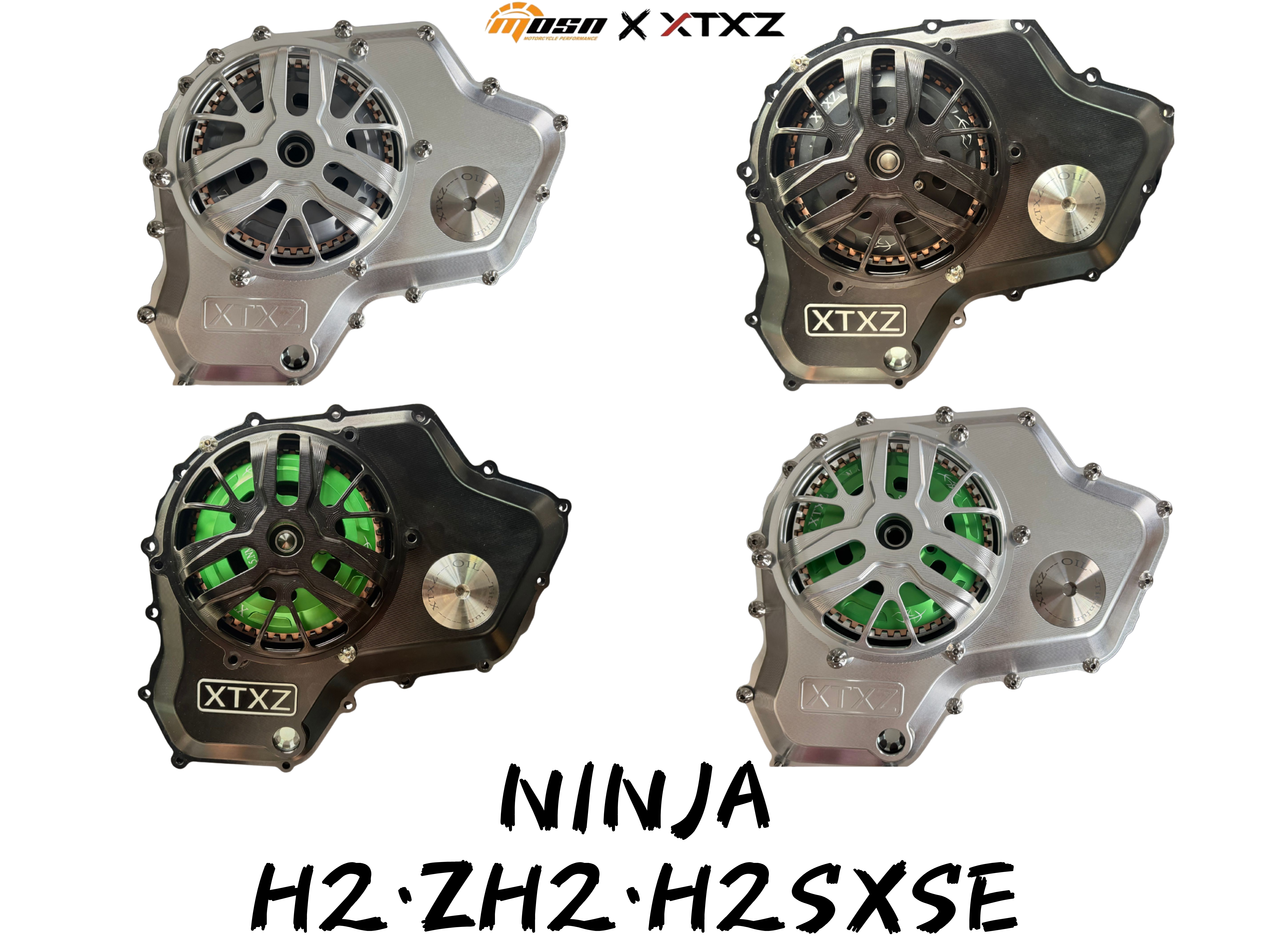 2足セット NINJA H2/ZH2/H2SX SE乾式クラッチコンバージョンキット | MOSN