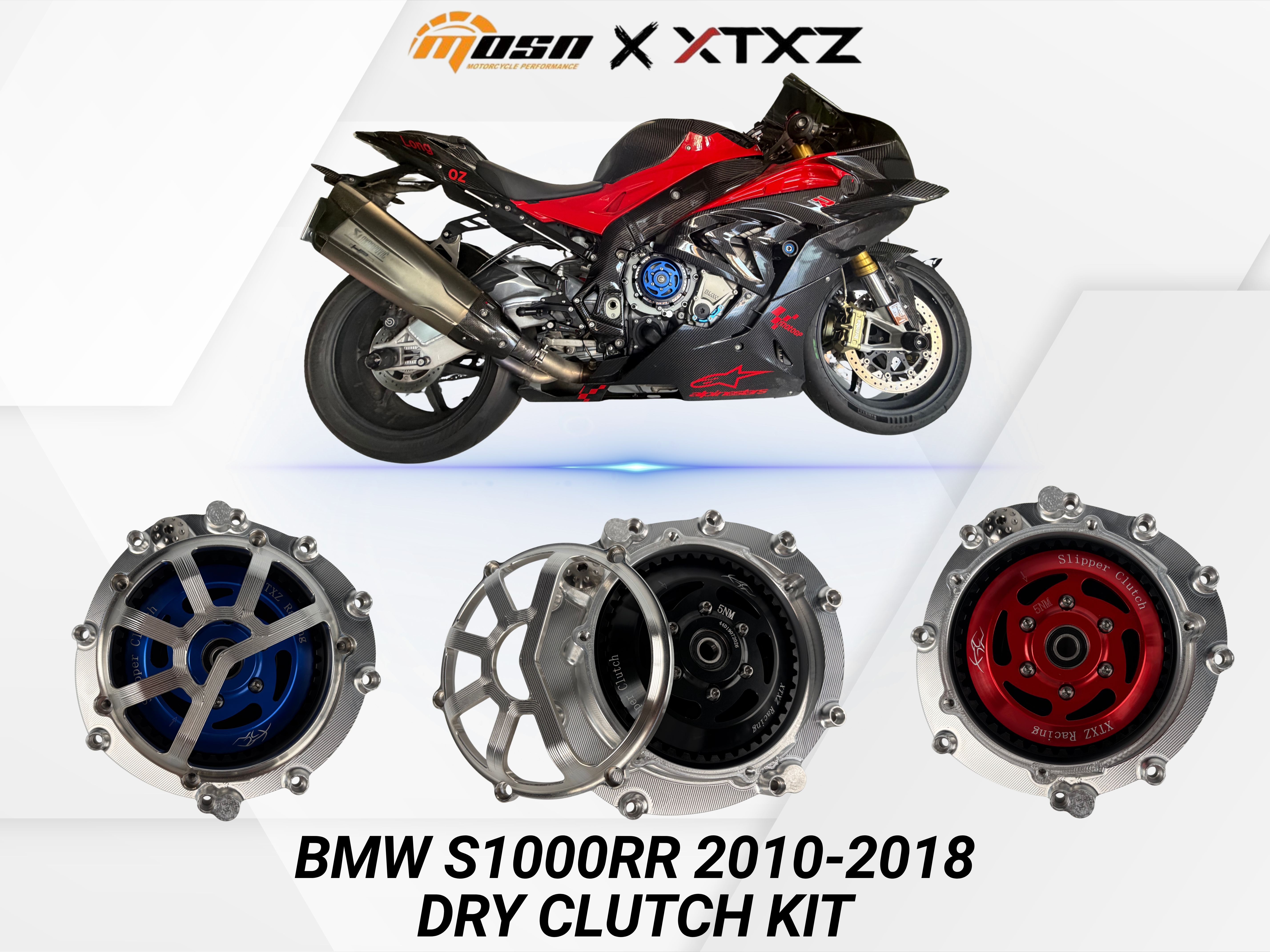 BMW S1000RR 건식 클러치 전환 키트 2010-2018